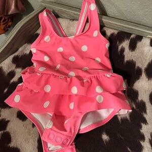 Carters polkadot swimsuit Pink 12 month